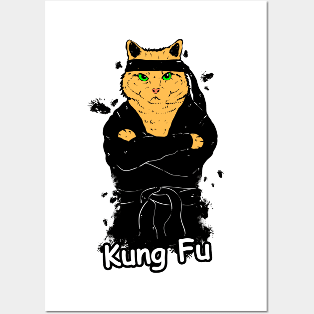 Kung Fu Wall Art by vanpaul54